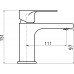 NOVASERVIS NOBLESS TREND Waschtischarmatur mit Ablaufgarnitur, chrom 41001,0