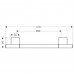 Hansgrohe Axor Uno2 Haltegriff chrom 41530000