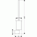 Hansgrohe Axor Steel WC Bürstenhalter 41835800