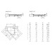 Kaldewei Duschwanne Cornezza 673-2 mit Styroporträger 100x100x6,5