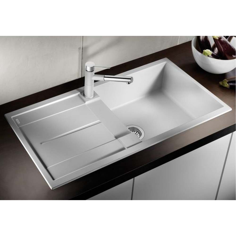 BLANCO METRA XL 6 S Spüle – Perlgrau, Für 60 Cm Unterschrank, Aus Silgranit