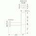 Hansgrohe Flowstar Siphon Set ohne Eckventile 52110000