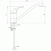 NOVASERVIS METALIA 55 Spültischarmatur, chrom 55091,0