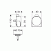 Hansgrohe Exafill S Fertigset 58117830 polished nickel