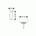 Hansgrohe Flexaplus Fertigset weiss 58185450