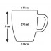 BANQUET Tasse rot promo 60JSM657P-A