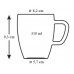 BANQUET Schirme Keramikbecher 310 ml 60ZPX10997U
