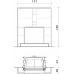 EDILKAMIN DROMOND Kaminbausatz für Cristal 76, schwarz 623760