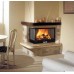 EDILKAMIN TITANO Plus N Holz-Kamineinsatz, einteiliges Glas, linke 667860