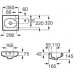 Roca Meridian Handwaschbecken 35x32 cm 7327249000