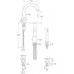 Roca Loft Zweihand-Wannenarmatur, chrom 75A0943C00