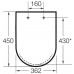 Roca Meridian WC-Sitz mit Deckel 78012A0004