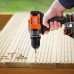Black & Decker BCD383D2XK-QW Akku-Schlagbohrschrauber (45Nm/18V/2x2,0Ah), Koffer