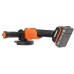 Black & Decker BCG6L8D2S-QW Akku bürstenloser Winkelschleifer (18V/2x2,0Ah), 3x Scheibe