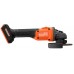 Black & Decker BCG6L8N-XJ Akku bürstenloser Winkelschleifer (18V/ohne Akku und Ladegerät)