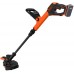 Black & Decker BCSTR918D1-QW Akku-Rasentrimmer (28cm/18V/1x2,0Ah)