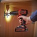 Black & Decker BDCHD18BAFC-QW Akku-Schlagbohrschrauber (40Nm/18V/2x1,5Ah), Koffer +Zubehör