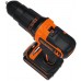 Black & Decker BDCHD18K1B2-QW Akku-Schlagbohrschrauber (40Nm/18V/2x2,0Ah), Koffer