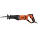 Black & Decker BES301-QS Elektro-Säbelsäge (750W) mit Asthalter und 2 Sägeblättern