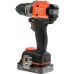 Black & Decker BLD682D2XK-QW Akku bürstenloser Schraubendreher (50Nm/18V/2x2,0Ah), Koffer