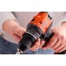 Black & Decker BLD682D2XK-QW Akku bürstenloser Schraubendreher (50Nm/18V/2x2,0Ah), Koffer