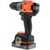 Black & Decker BLD683D1XK-QW Bürstenlose Schlagbohrmaschine (50Nm/18V/1x2,0Ah), Koffer