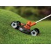Black & Decker CM100-XJ Fahrgestell, Schnittbreite 38cm, Multi-Trimmer 3in1