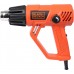 Black & Decker KX2001K-QS Heißluftgebläse (2000W/50-450/90-600°C), Koffer
