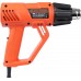 Black & Decker KX2001K-QS Heißluftgebläse (2000W/50-450/90-600°C), Koffer