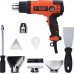 Black & Decker KX2200K-QS Heissluftgerät (2000W/65°C-645°C), Koffer