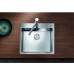 BLANCO Einbauspüle CLARON 500-IF/A Edelstahl Steelart | InFino Ablauf 521633