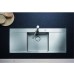 BLANCO Einbauspüle FLOW 5 S-IF Edelstahl Steelart InFino Ablauf 521637