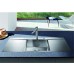 BLANCO Einbauspüle FLOW 5 S-IF Edelstahl Steelart InFino Ablauf 521637