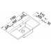 BLANCO Einbauspüle FLOW 5 S-IF Edelstahl Steelart InFino Ablauf 521637