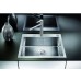 BLANCO Einbauspüle CLARON 550-IF/A Edelstahl Steelart InFino Ablauf 521639