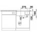 BLANCO Unterbaubecken ROTAN 340/160-U Hauptbecken links Silgranit jasmin 524251