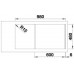 BLANCO Einbauspüle DINAS XL 6 S Edelstahl Bürstfinish 524255