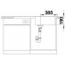 BLANCO Einbauspüle DINAS XL 6 S Edelstahl Bürstfinish 524255