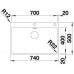 BLANCO Einbaubecken ANDANO 700-IF/A Edelstahl Seidenglanz mit InFino Ablaufsystem 525246