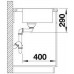 BLANCO Einbaubecken ANDANO 700-IF/A Edelstahl Seidenglanz mit InFino Ablaufsystem 525246