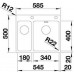 BLANCO Einbaubecken ANDANO 340/180-IF/A Edelstahl Seidenglanz mit InFino Ablaufsystem