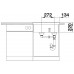 BLANCO Pleon 6 Split Silgranit PuraDur, beton-style, InFino Ablauf, 525307