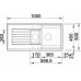 BLANCO ZIA 6 S Silgranit schwarz doppelseitiges Design 526021