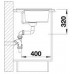 BLANCO Silgranitspüle ZENAR XL 6 S schwarz 526058