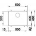 BLANCO Einbaubecken ETAGON 500-U Silgranit beton-style, InFino 526341
