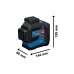 BOSCH GLL 80-33 G PROFESSIONAL Linienlaser, Empfangszelle LR 7Handwerkerkoffer 0601065502