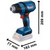 BOSCH GHG 18V-50 Heißluftgebläse 06012A6501