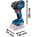 BOSCH GDR 18V-200 PROFESSIONAL Akku Drehschlagschrauber 06019J2105