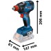 BOSCH GDX 18V-200 PROFESSIONAL Akku-Drehschlagschrauber 06019J2204