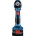 BOSCH GSR 185-LI PROFESSIONAL Akku-Bohrschrauber 2× 2 Ah, GAL 18V-20, Koffer 06019K3000
